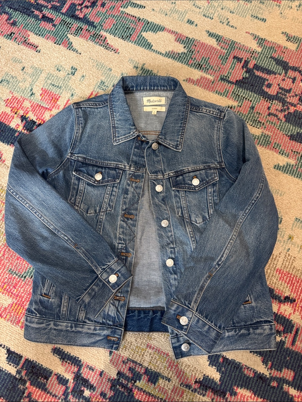 Madewell Medium Blue Classic Denim Jacket